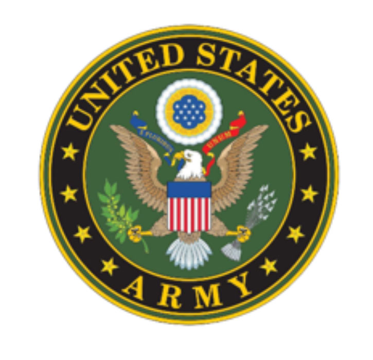 3d color army official military seal army