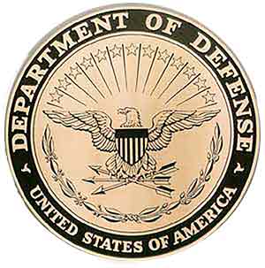 3d military plaque, 3d bronze military plaques, custom 3d bronze military seal, department of defense military seal